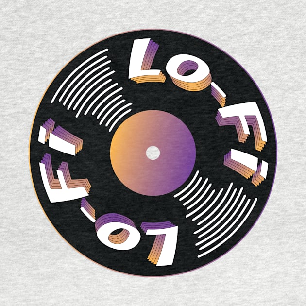 Lo - Fi Vinyl by GoodManDesign